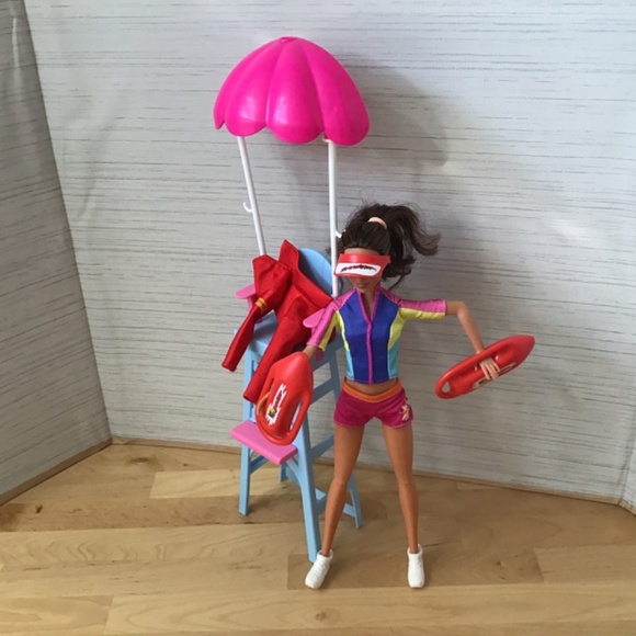 Barbie Doll and Life Guard Accessories - Picture 6 of 6